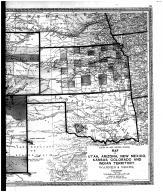 Utah, Arizona, New Mexico, Kansas, Colorado, Indian Territory - Right, Logan County 1873